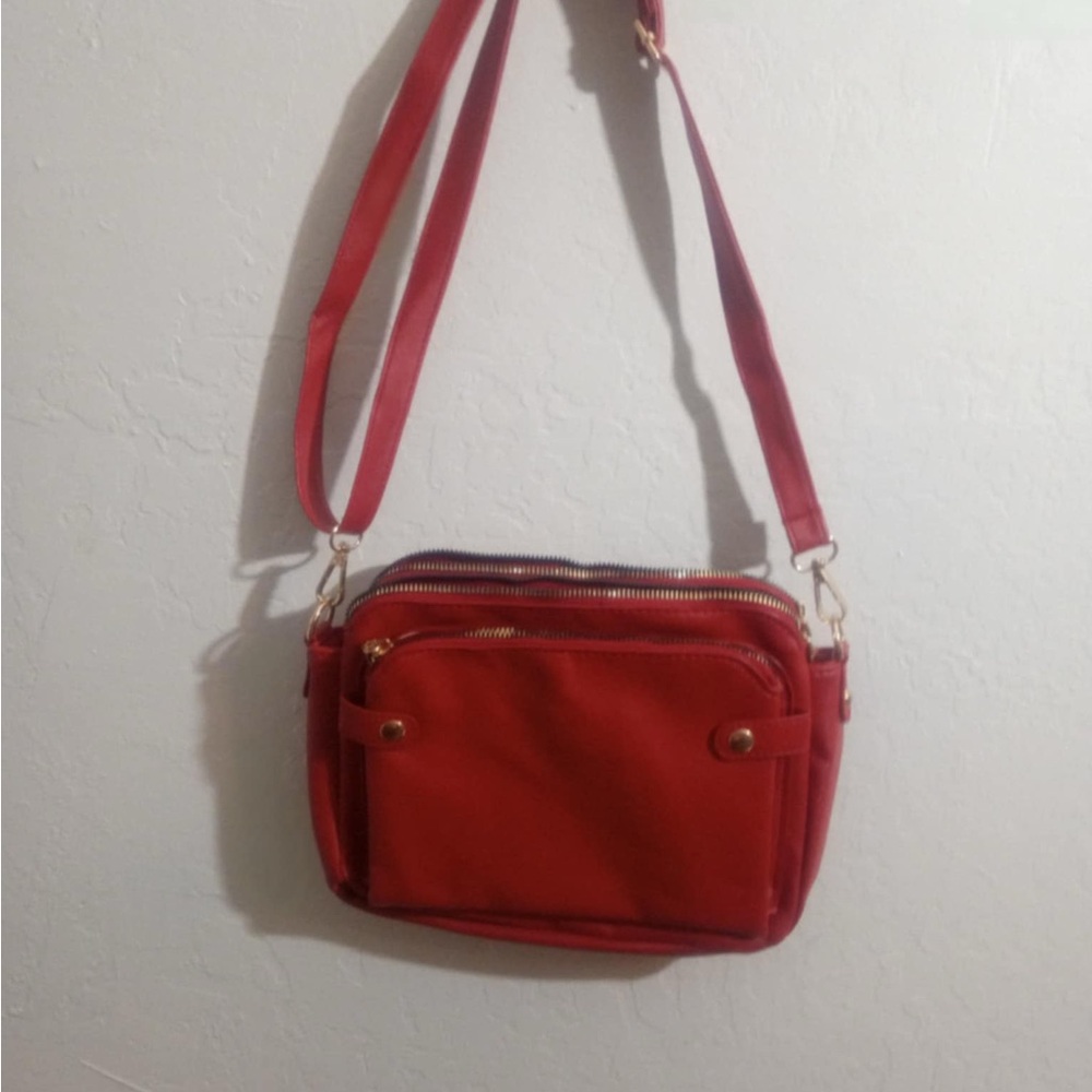 Red Shoulder Bag